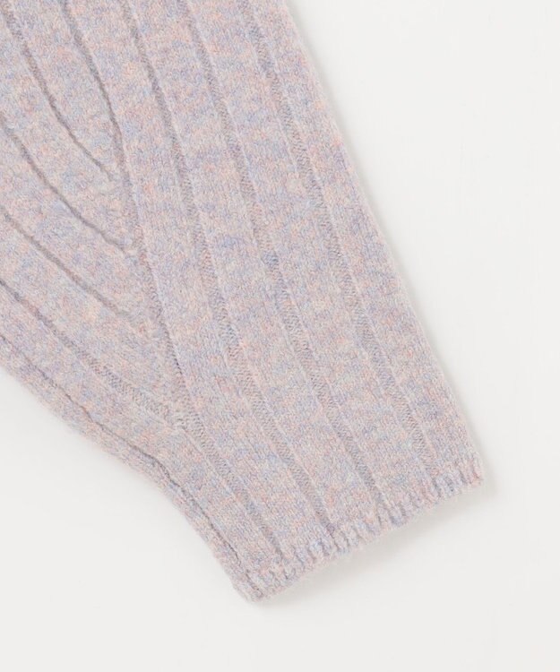 ANY SIS 【洗える】シャーベットカラー ニット ラベンダー