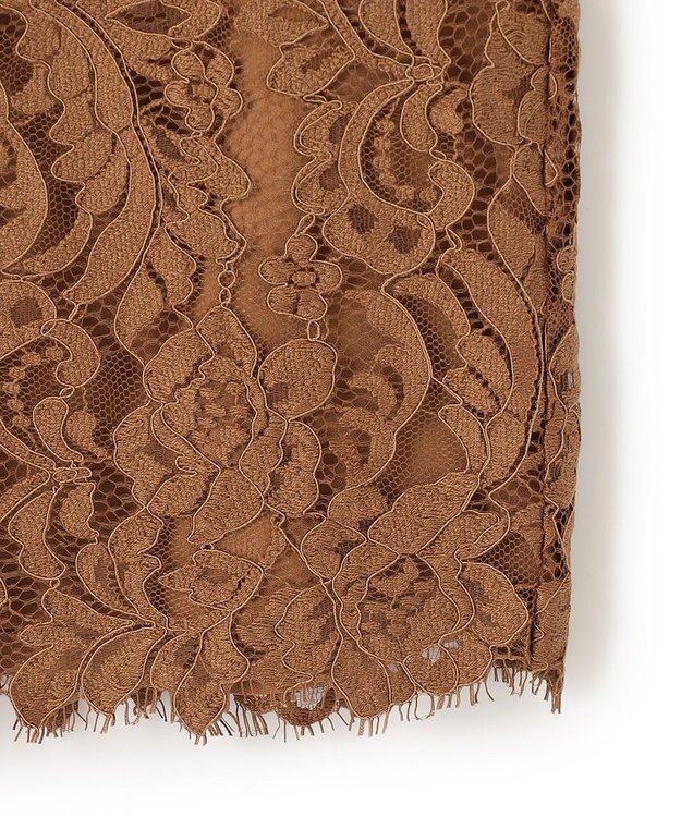 BEIGE， CAMELLIA / Iラインスカート Camel