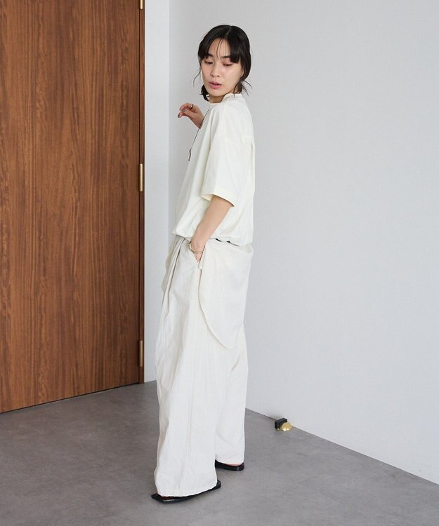 CRAFT STANDARD BOUTIQUE バイカラーヘムプルオーバー Off White