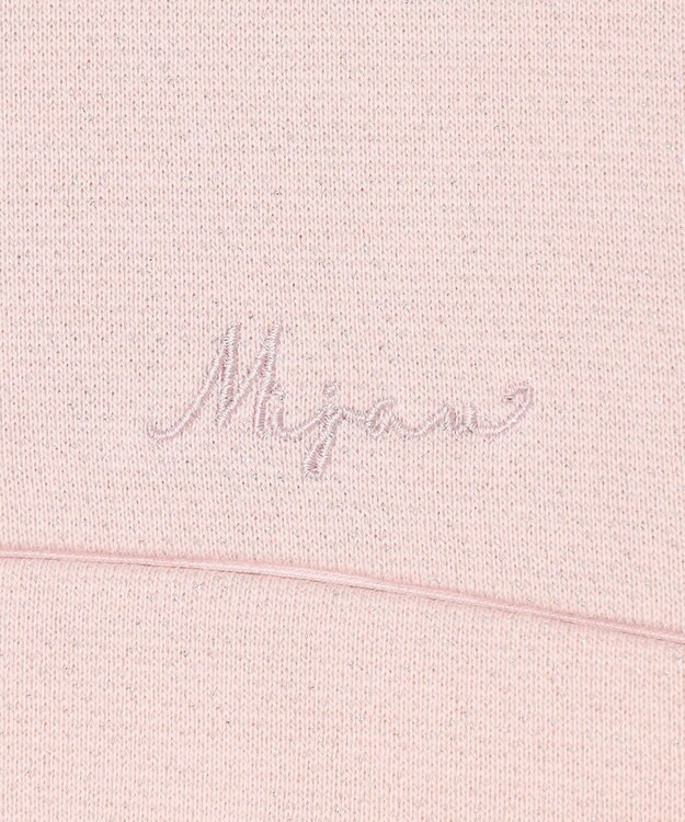 ANY SIS 【貴島明日香さんコラボ】ラメ裏毛猫トレーニャー ペールピンク