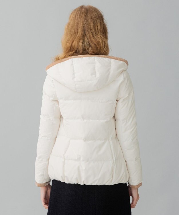 TOCCA HOLIDAY ショートダウンコート アイボリー系