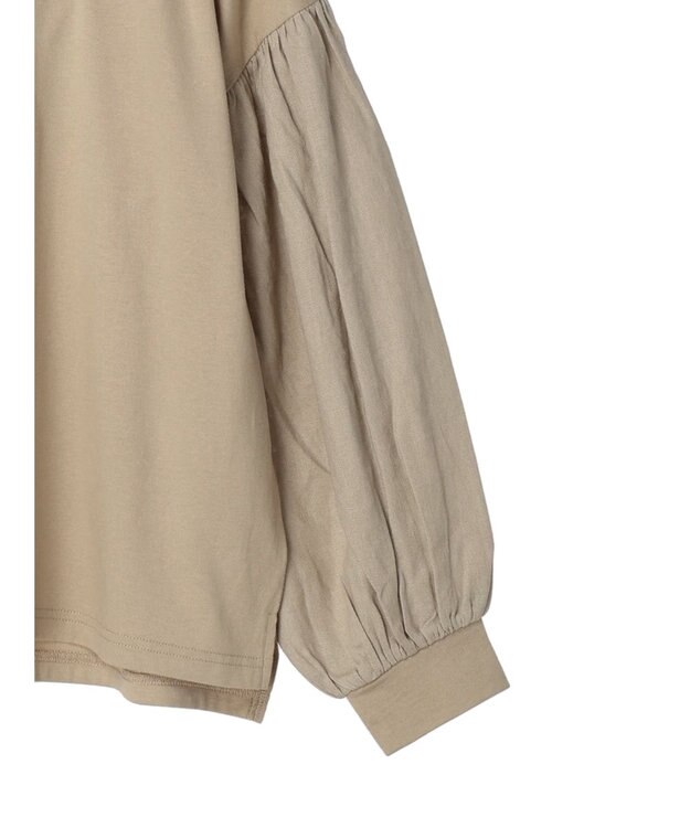 CRAFT STANDARD BOUTIQUE Ｌ／Ｒキャンバスドッキングカットプルオーバー Beige