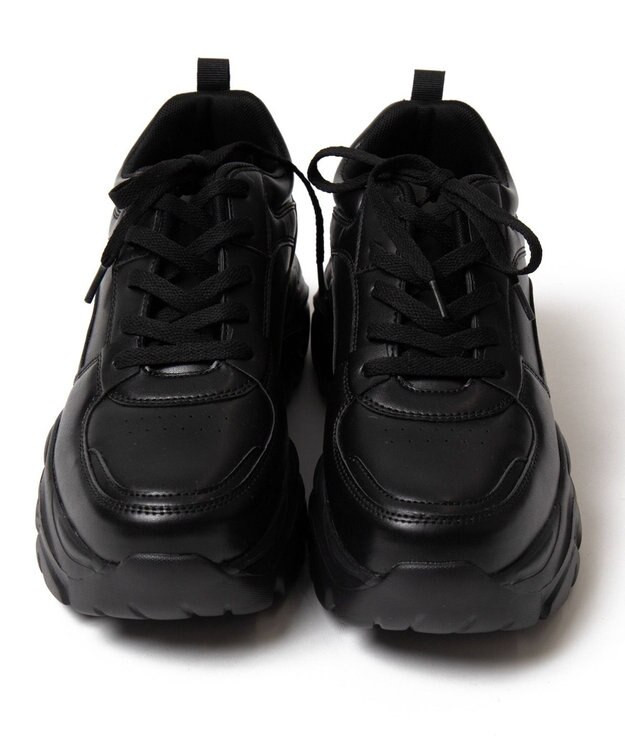 WEGO 厚底ボリュームダッドスニーカー ブラック