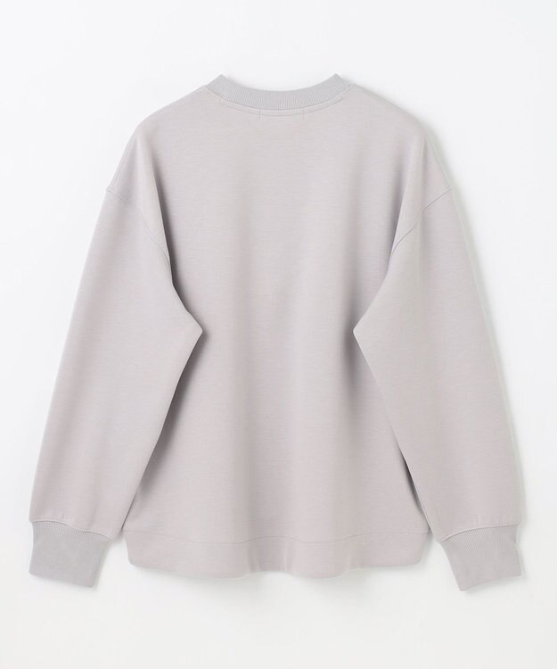 ANY ダンボールエンブロイダリープルオーバー ライトグレー