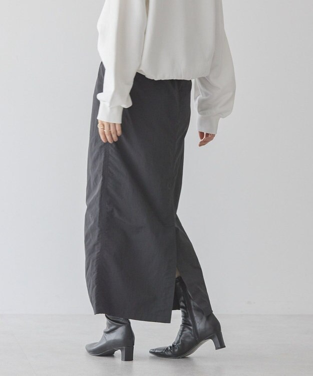 AMERICAN HOLIC ドロストベイカータイトスカート Black