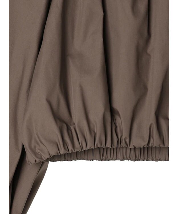 Green Parks ■ＥＳＣＡＲ　ギャザーショートプルオーバー Gray Beige