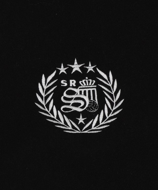 WEGO 【ユニセックス着用ITEM】メルトンワッペンスタジャン ブラック