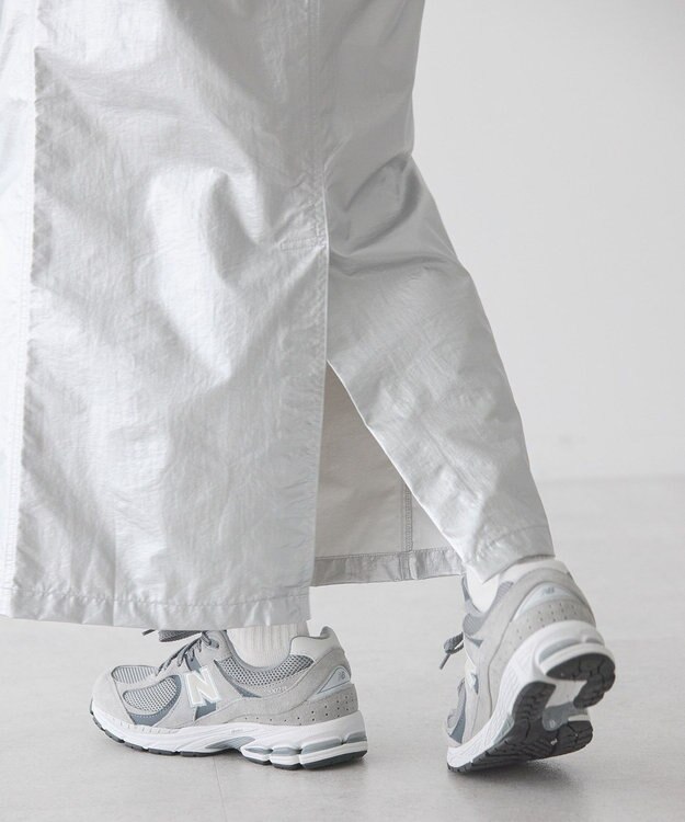 AMERICAN HOLIC ドロストベイカータイトスカート Silver