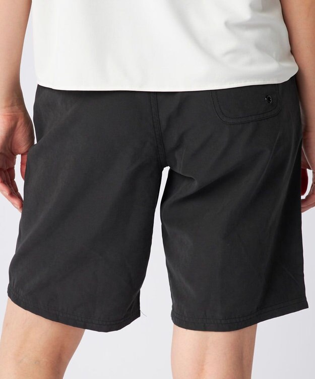 OP／FILA 【Ocean Pacific】ミドル丈ボードショーツ ブラック