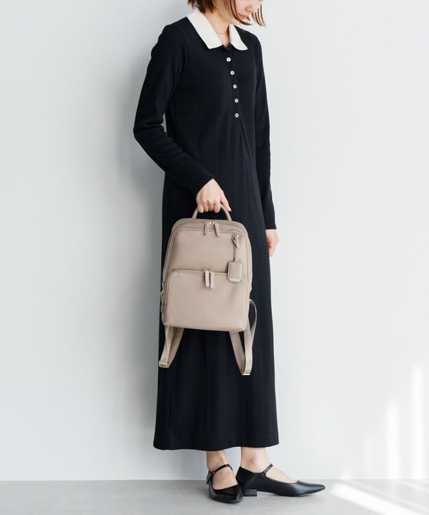 ACE BAGS & LUGGAGE Jewelna Rose フレイヤ・リュック エアリィ ミドル 16263 ジュエルナローズ グレージュ