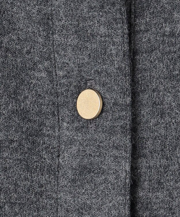 J.PRESS LADIES ウールスムース ワンピース グレー系