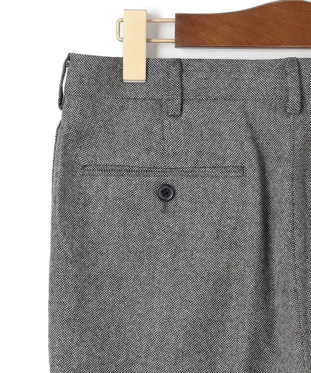 J.PRESS MEN 【定番 / セットアップ対応】マナードシルクホームスパン スラックス ライトグレー系