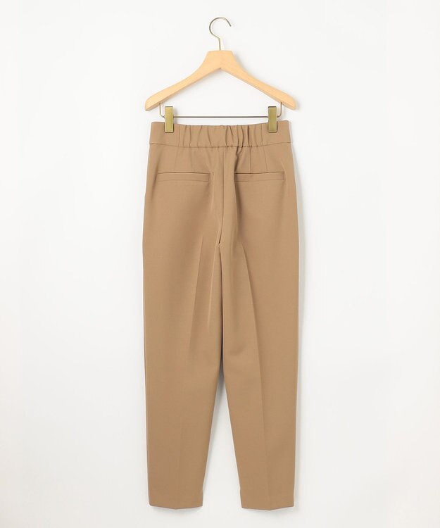 組曲 ライトダブルクロス テーパードパンツ ベージュ系