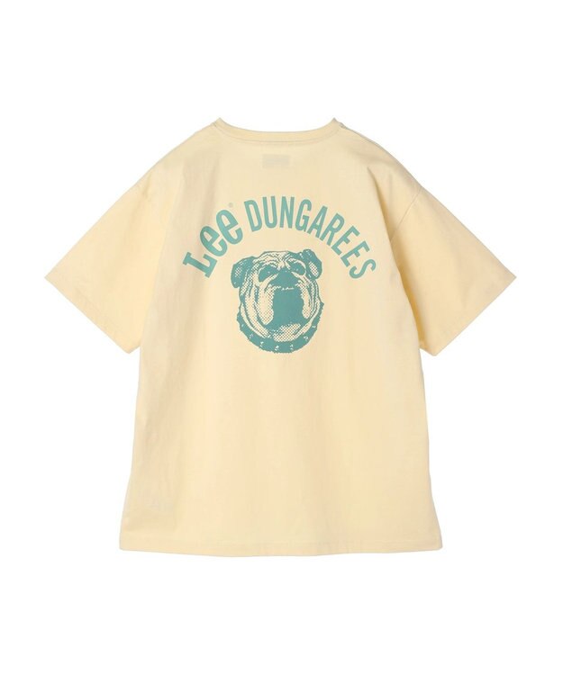 earth music&ecology Ｌｅｅ×ｅ．ｍ．ａ．ｅ　ＢＵＬＬＤＯＧ　ＰＲＩＮＴ　ＴＥＥ Cream