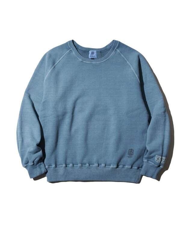 J.PRESS MEN 【J.PRESS ORIGINALS】SUPER SOFT FLEECE RAGLAN SWEATSHIRT / MOC-T ブルー系