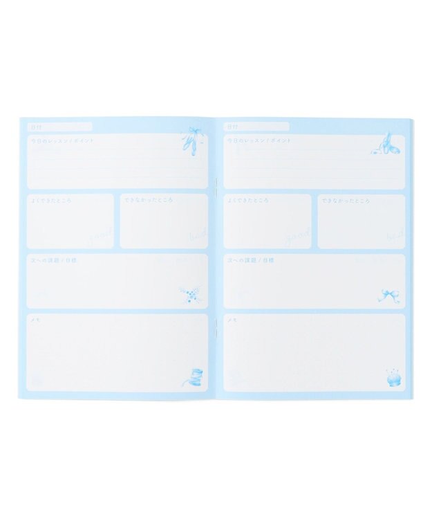 Chacott トゥリボンレッスンノート ネイビー