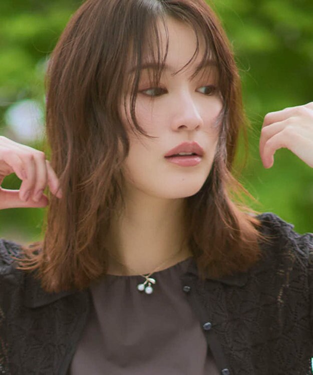 TOCCA PEARL CHERRY NECKLACE 淡水パールネックレス ゴールド系