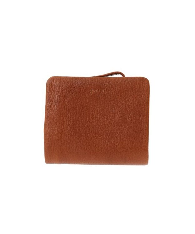 genten ゴートベーシック 二つ折り財布 チャ