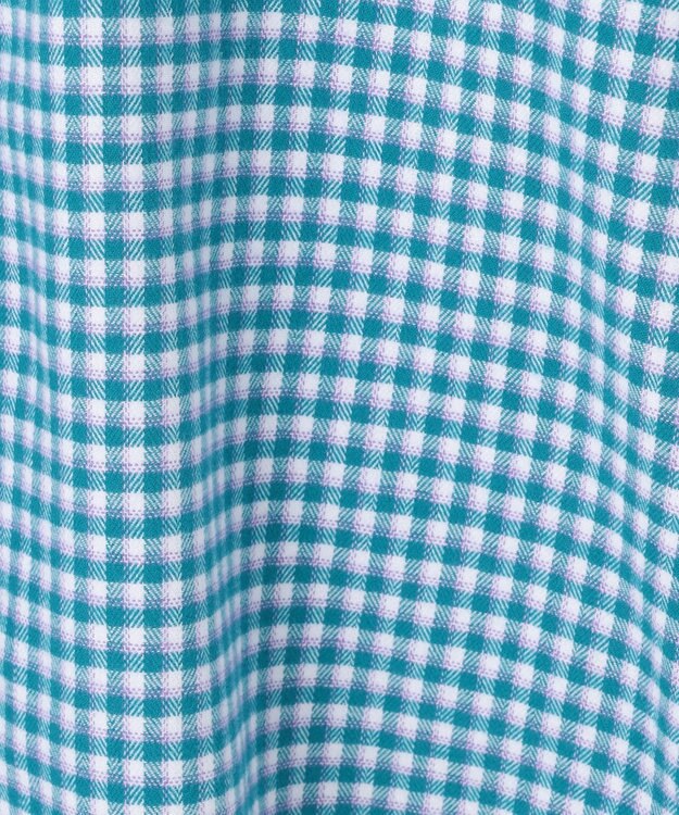 UNFILO MENS 【男女兼用】クリーンチェック ネルシャツ ブルーチェック