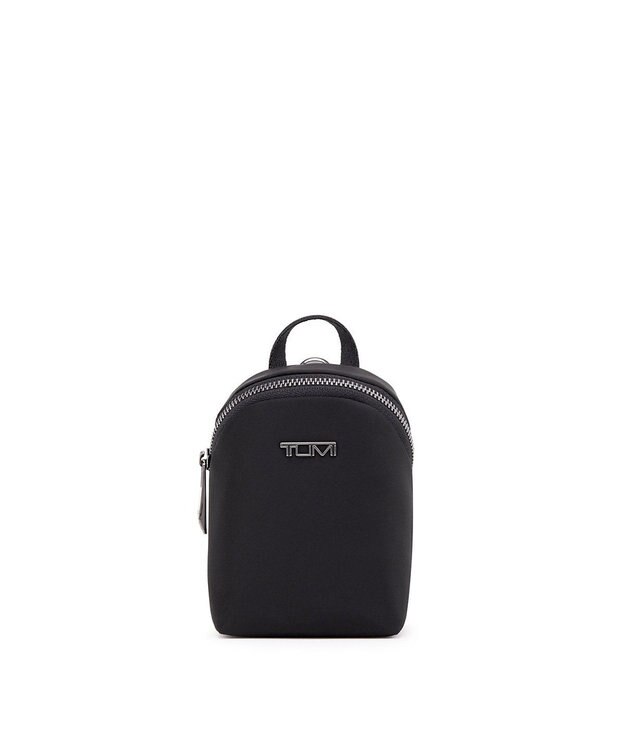 TUMI レディス  VOYAGEUR チャーム・ポーチ BLACK/GUNMETAL