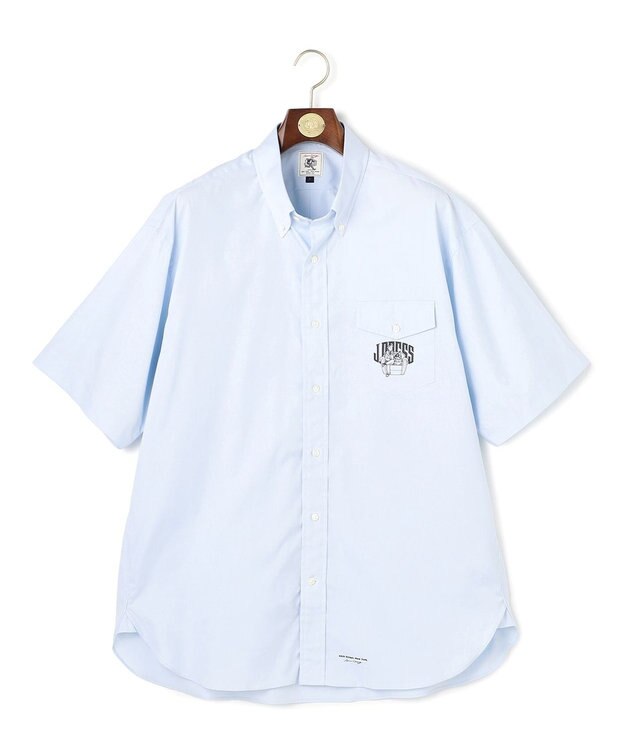 J.PRESS MEN 【AaronChang】【UNISEX】バギーフィット シャツ / B.D. サックスブルー系