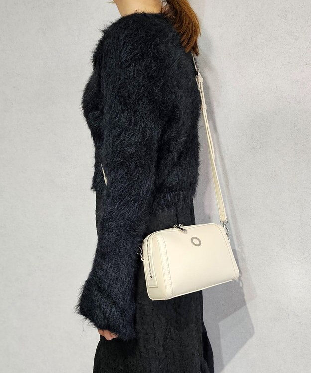 style code 【MERCURYDUO/マーキュリーデュオ】メタルアイレット　ミニポシェット アイボリー