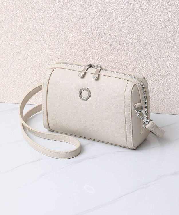 style code 【MERCURYDUO/マーキュリーデュオ】メタルアイレット　ミニポシェット アイボリー