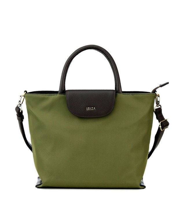IBIZA ディアリオ　2WAYバッグ カーキ