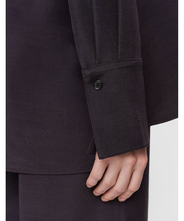 JOSEPH イブニングシルク　Vネックブラウス Aurora