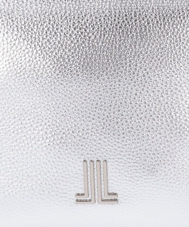 LANVIN en Bleu キューブ ダブルファスナー2wayバッグ シルバー