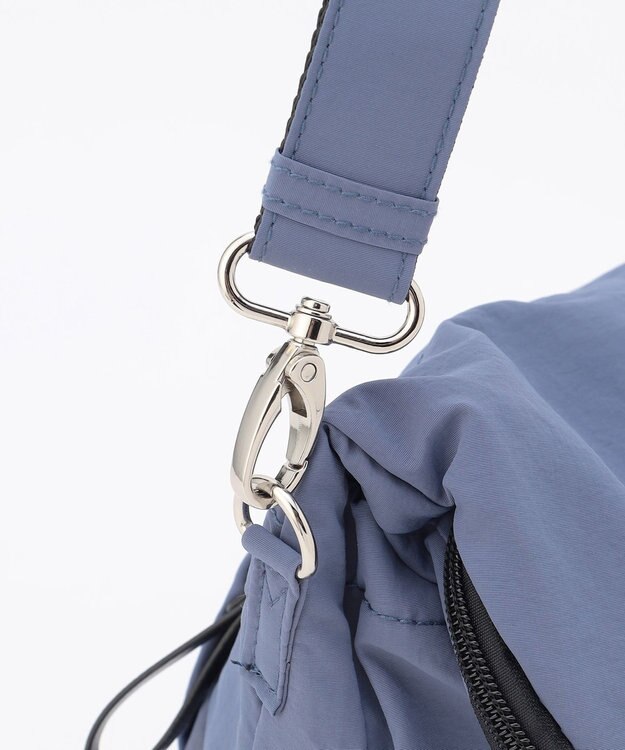 LA BAGAGERIE 【MONICA】フロントポケット2WAYバッグ ダークブルー