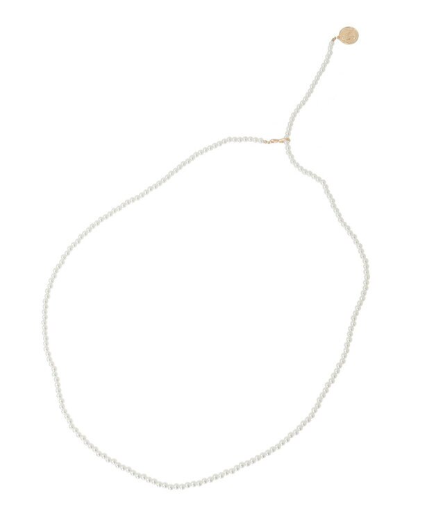 YECCA VECCA マルチジョイントコインパールネックレス Gold