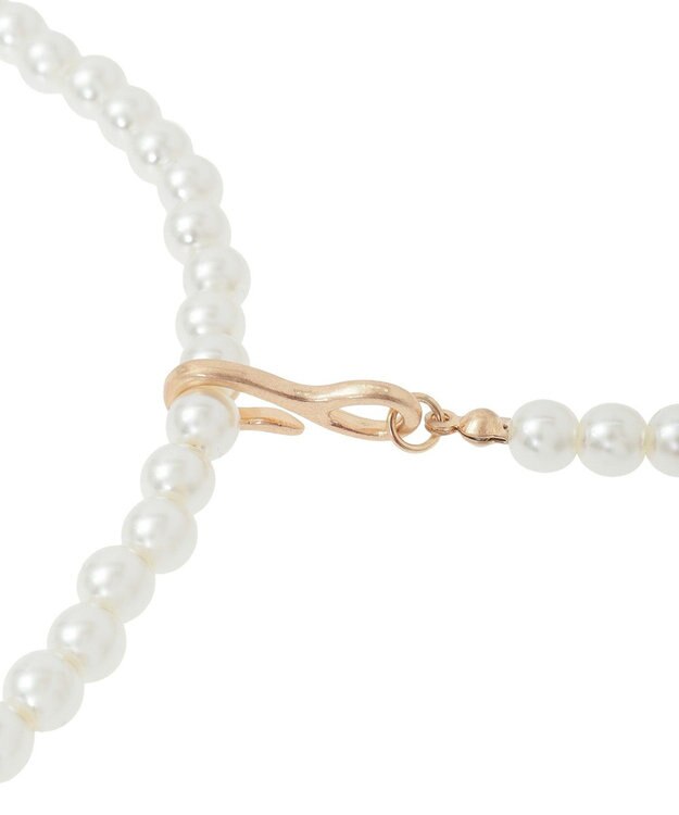 YECCA VECCA マルチジョイントコインパールネックレス Gold