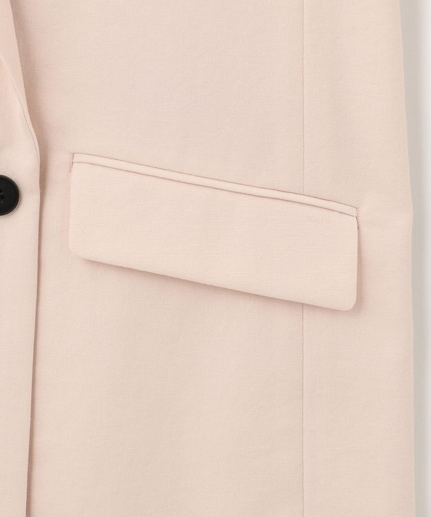 ICB 【人気のため新色追加・洗える】 LooseWeave ジャケット ピンクベージュ系