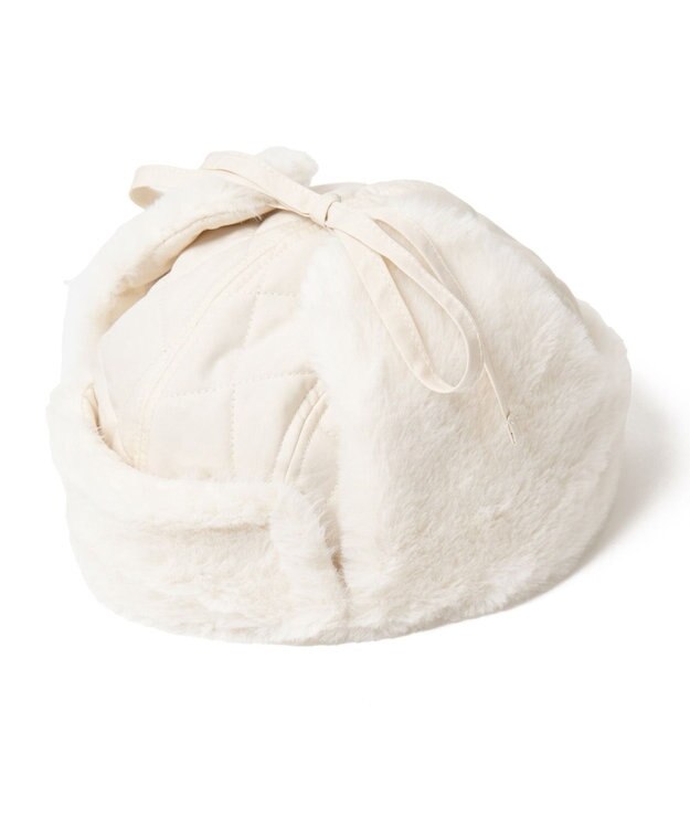 WEGO 【ユニセックス着用ITEM】フライトキャップ オフホワイト