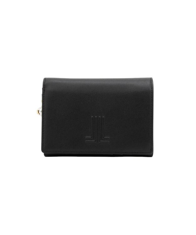 LANVIN en Bleu イエナ 2つ折り中Lファスナー財布 ブラック