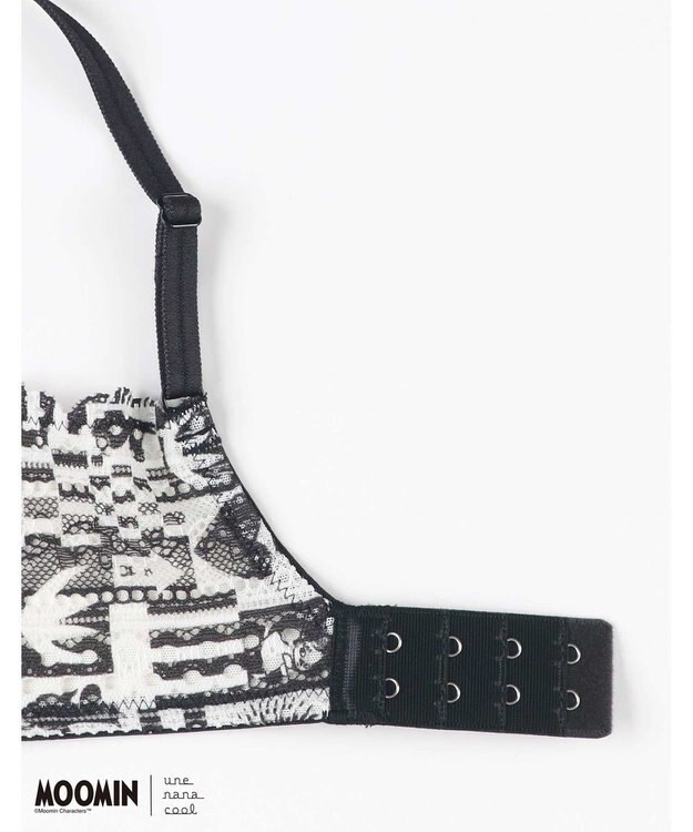 une nana cool 【ムーミン】 MOOMIN * une nana cool  364 レース ノンワイヤーブラ BL