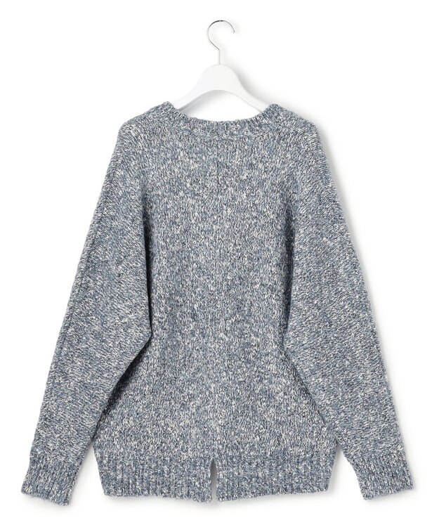 J.PRESS YORK STREET 【WOMEN】ファンシーヤーン Vネックニット ブルー系5