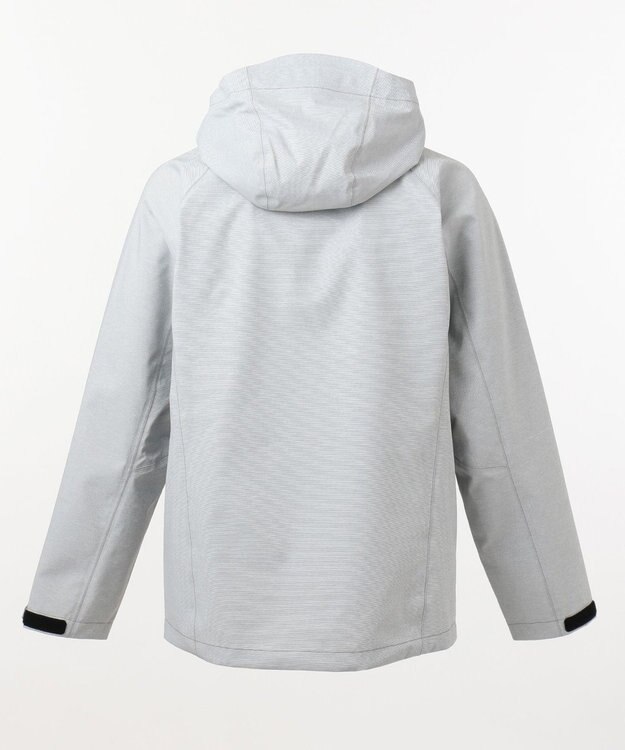 JOSEPH ABBOUD MOUNTAIN スラブシャンブレーストレッチ ブルゾン ライトグレー系