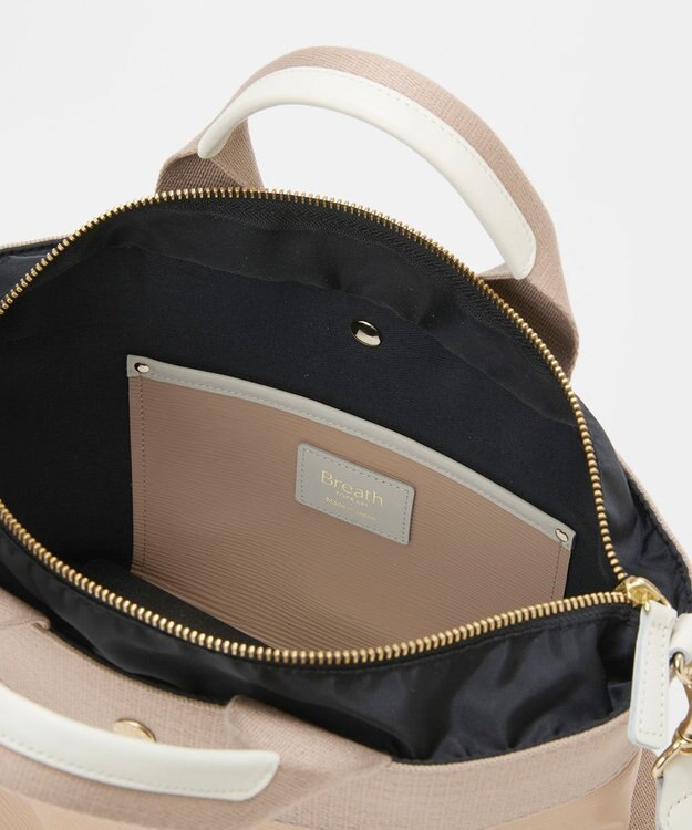 TOPKAPI 【Breath TOPKAPI】【26SS新色】RIPPLE リプル トート バッグ M（ショルダー付き） ペールサーモン