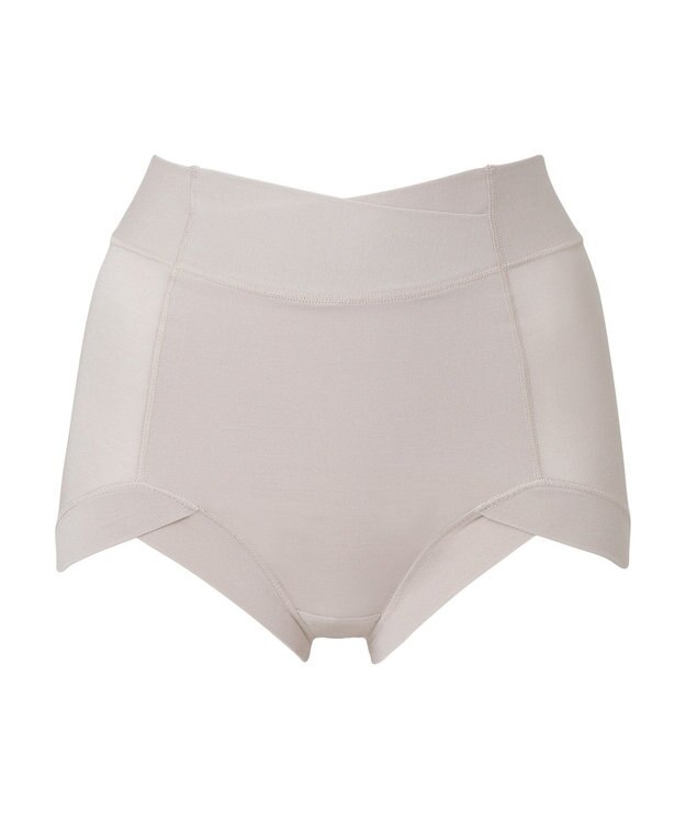 BRADELIS New York 【BRADELIS NewYork peace】　綿混楽々ハイウエストショーツ パールグレージュ