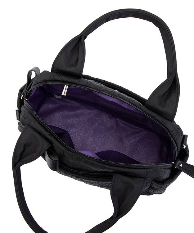 ANNA SUI アニー 2wayボストンバッグ クロ