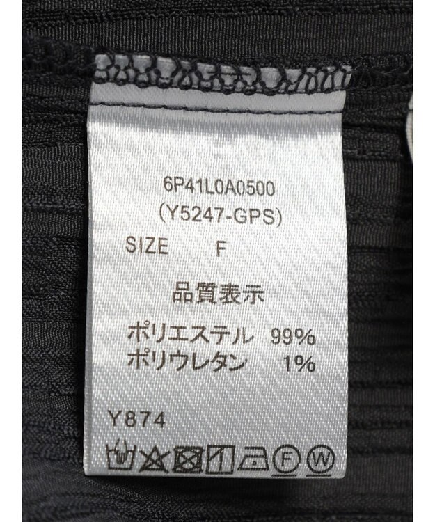 Green Parks ・ＡＮＤ　ＳＥＡＲＣＨ　バックリボンブラウス Charcoal Gray