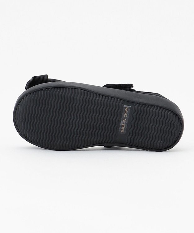 ANY KIDS リボンベルクロハンプバレエ ブラック系