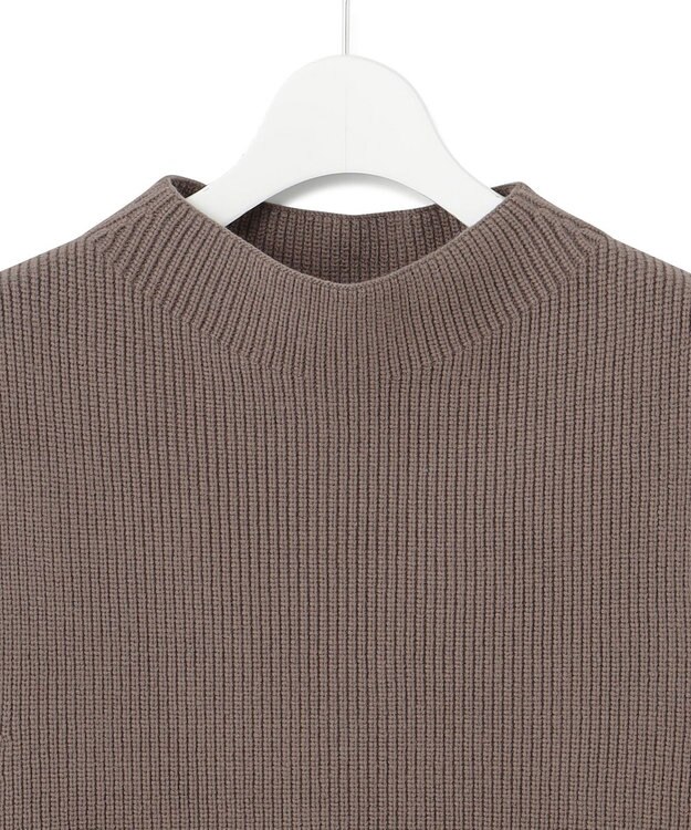 23区 S 【洗える】コットンリリー ニットベスト ブラウン系
