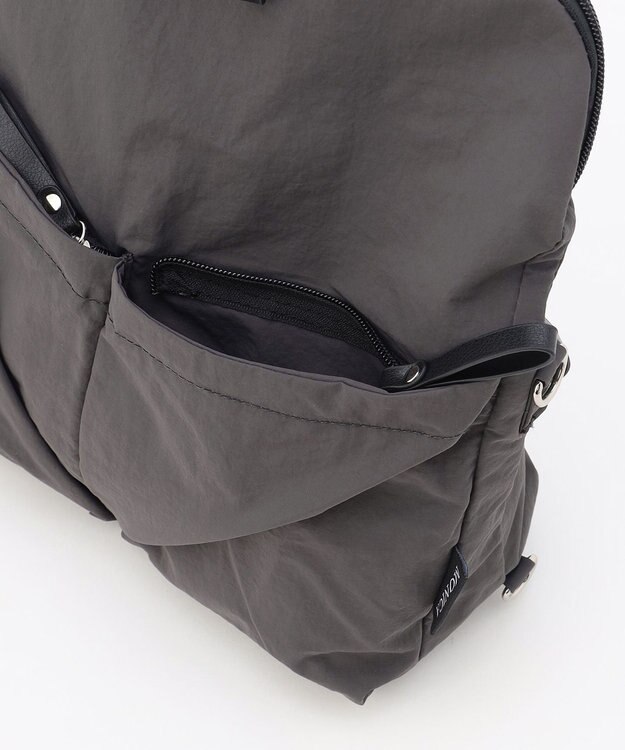 LA BAGAGERIE 【MONICA】フロントポケット2WAYバッグ ダークグレー