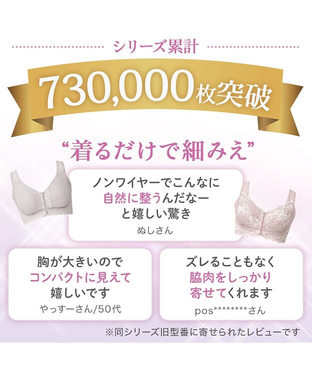 BRADELIS New York 【BRADELIS NewYork peace】細みえフロントファスナー綿混ブラ25 ノンワイヤー 補正 ブラジャー 脇高でコンパクト 小さく見せる グレージュ