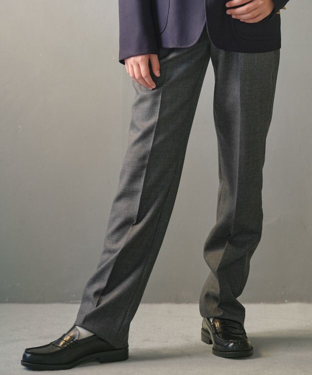 J.PRESS KIDS 【140-170cm】ウールサージ パンツ グレー系