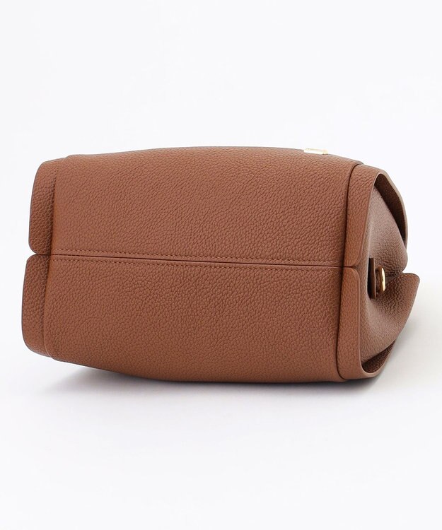 LA BAGAGERIE ソフトシュリンク2WAYハンドバッグ small チョコ
