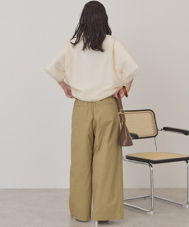 AMERICAN HOLIC シアーレイヤードプルオーバー Ivory